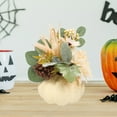 thumbnail image 6 of Artificial Pumpkins Flower Pinecone Berry Decoration, Simulation Fall Table Decor in Pumpkins Shaped Vase, for Home Party Table Centerpieces Thanksgiving Holiday Decor, 6 of 6