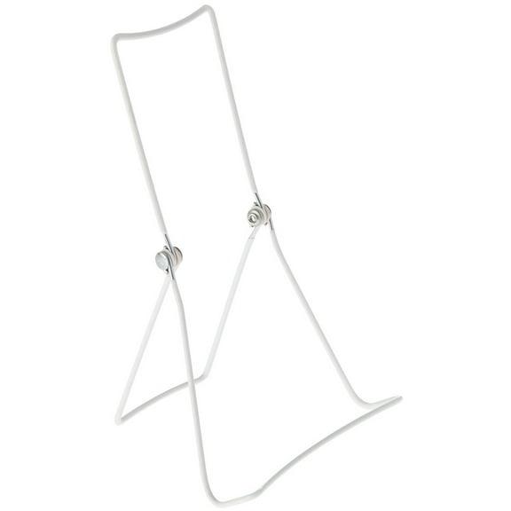 Gibson Holders DCW Adjustable White Wire Display Easel, 5.5" W x 3.5" D x 9.25" H, Pack of 3