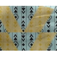 thumbnail image 4 of oneOone Georgette Viscose Fabric Stripe|Diamond & Triangle Geometric Printed Fabric 1 Yard 42 Inch Wide, 4 of 4