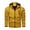 Yellow, variant on IROINNID Men's Long Sleeve Zip Up Mid-Length Hoodie Jacket Solid Color Leisure Detachable Jacket Sports Thin Cotton Jacket