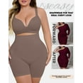 thumbnail image 4 of USEASY Seamless Shapewear Shorts for Women Tummy Control Butt Lifting Shaping Shorts High-Waisted Thigh Slimmer Panties, 4 of 6