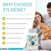 Vetoquinol Zylkene Calming Behavior Support Supplement, Helps Promote Relaxation and Reduce External Stress Factors, Daily Behavioral Support and Anxiety Relief, Dog or Cat, 11-22lbs, 75mg, 120ct