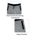 thumbnail image 2 of Ben Din Clothing Men's Athletic Printed Cotton Drawstring Closure Shorts, 2 of 4