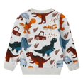 thumbnail image 2 of Boys and Toddler Cotton Crewneck Sweatshirts Dinosaur Cartoon Outerwear 3T (190), 2 of 5