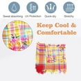 thumbnail image 3 of Old fashioned printed square scarf for the elderly, 3 of 5