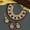 Black, variant on Indian Necklace Set With Earrings and Tikka | Indian Jewelry Set | Necklace Set for Women | Indian Jewellery | Bollywood Jewelry | Wedding