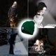 thumbnail image 5 of Gorro de senderismo con luz LED, gorro de punto iluminado, 5 of 5
