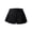 S26 Black, variant on Toddler Girls Pleated Skirts High Waist Solid Color Summer Soft Casual Skirts Size 4-5 Years