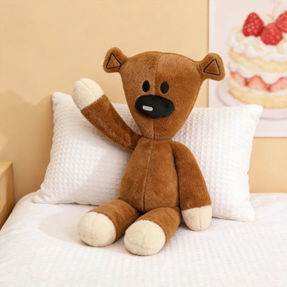 Soft Plush Teddy Bear 7.9 in Cute Stuffed Animal Decor Gift for Little Adventurers