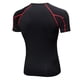 thumbnail image 4 of Camisa Pack de 3 camisetas de manga corta para hombre de secado rápido para correr fitness entrenamiento atlético camiseta camiseta básica, 4 of 7