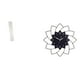 thumbnail image 1 of Lámpara De Pie De Papel Para Sala De Estar Y Reloj De Pared Acrílico Con Forma De Flor, Silencioso, Decorativo Para Dormitorio, Cafetería., 1 of 8