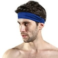 thumbnail image 2 of MSJUHEG Headbands for Women,Sweat Band,Running Headband,Headbands for Women Non Slip,Workout Headbands for Women,Running Headband Non Slip Sports Headbands Blue One Size, 2 of 4