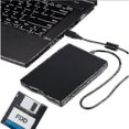 thumbnail image 2 of USB Floppy Drive, External USB Floppy Drive 1.44MB Slim-bebetter, 2 of 5