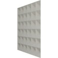 thumbnail image 4 of 19 5/8"W x 19 5/8"H Damon EnduraWall Decorative 3D Wall Panel, Bright Coat Copper (Covers 2.67 Sq. Ft.), 4 of 6