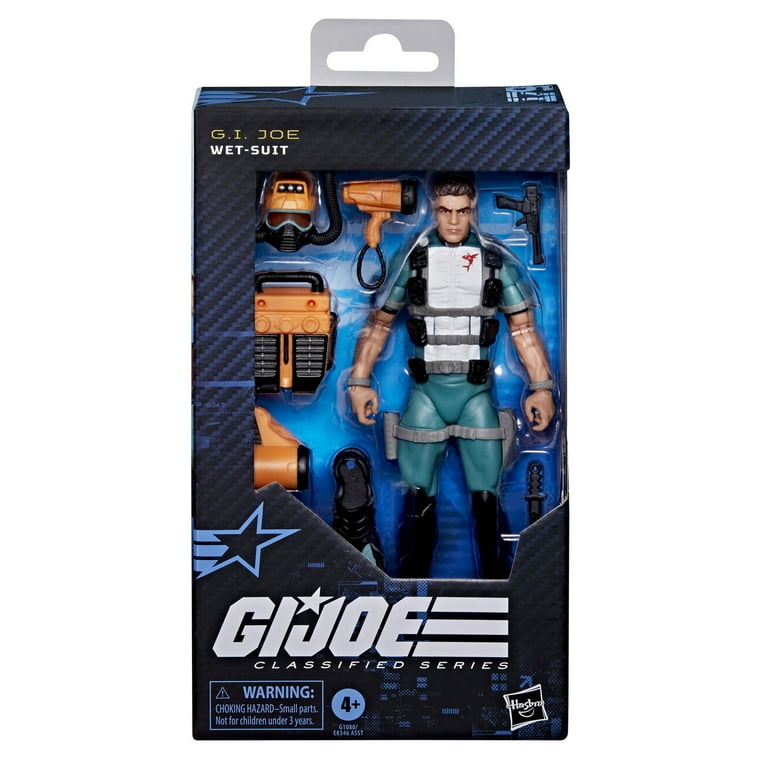 G.I. Joe Classified Series #179, Wet-Suit, 6” Action Figure