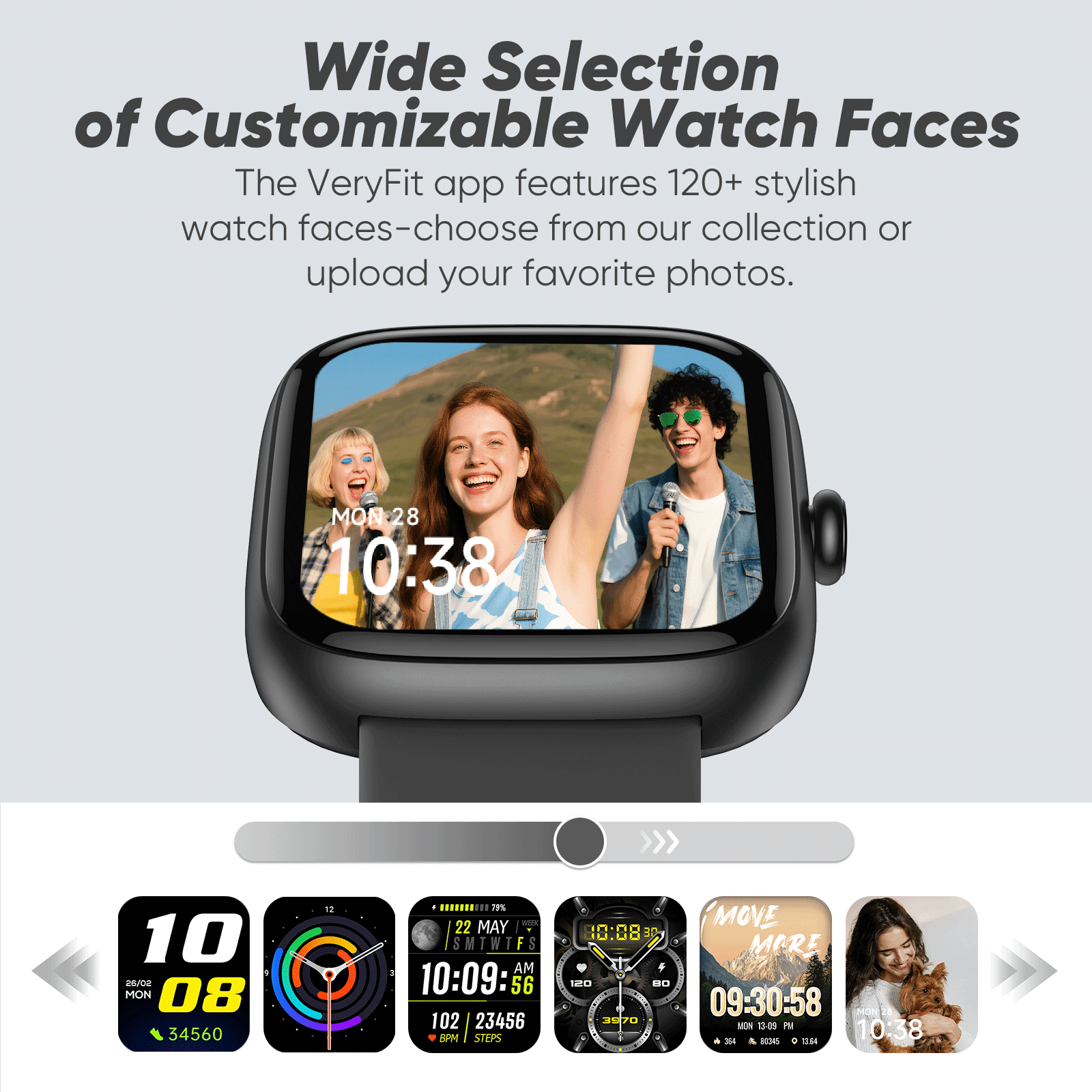 Smart Watches for Men Women (Answer/Make Calls), 1.83" Touchscreen Fitness Watch with 110+ Sport Modes, Fitness Tracker, IP68 Waterproof Smartwatch for Android Ios Black