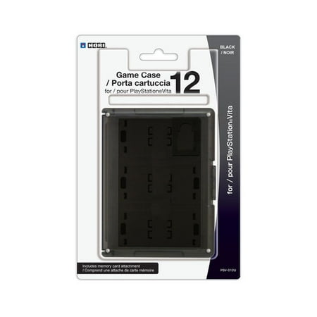 Navarre Corporation PlayStation Vita Game Card Case, Black