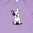thumbnail image 4 of Inktastic B/W Frenchie (Darks) Boys or Girls Baby Bodysuit, 4 of 5