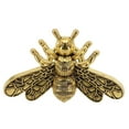 thumbnail image 1 of Bouton de Garde-Robe en Laiton de Haute Qualité en Forme d'Abeille Poignée Élégante et Fonctionnelle, 1 of 7
