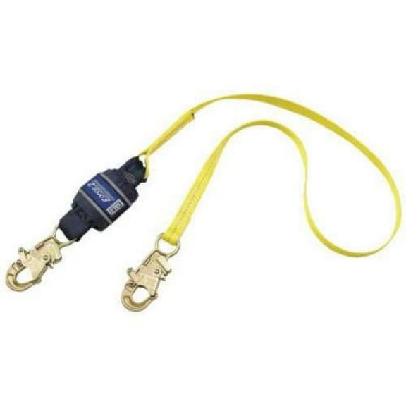3m Dbi-Sala Shock-Absorbing Lanyard,Yellow 1246167