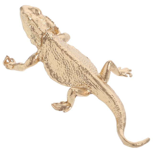 Lizard Figurine Little Reptile Animal Ornament Desktop Lizard Statue Animal Craft
