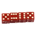 thumbnail image 2 of Bouchons de Tige de Pneu en Alliage d'Aluminium pour Moto de Voiture Noir, Pack de 4 Rouges, 2 of 8