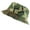 Woodland Camouflage, variant on Bucket Hat 100% Cotton Packable Summer Travel