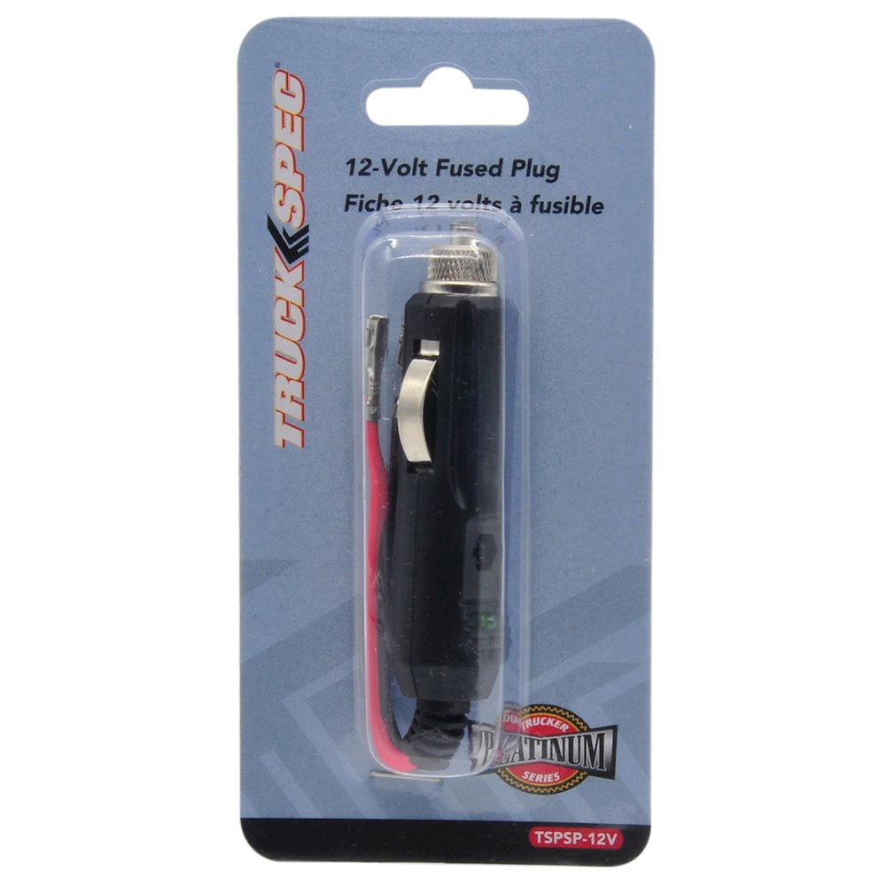 12v cigarette lighter plug toolstation TruckSpec TSPSP-12V Platinum Fused Replacement 12V Cigarette Lighter Plug
