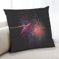 thumbnail image 1 of Ahgly Company Games Fireworks Indoor Throw Pillow, 18 inch by 18 inch, 1 of 6
