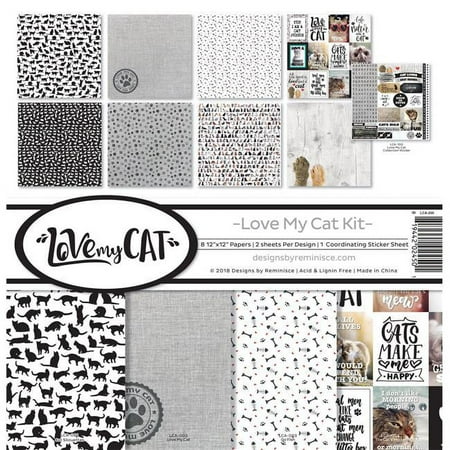 UPC: 0819442024501 | Reminisce Collection Kit 12 X12 -Love My Cat