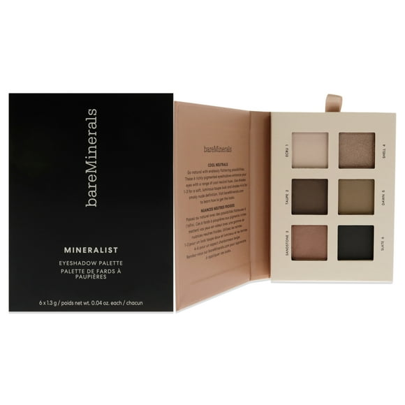 Paleta de sombras de ojos bareMinerals Mineralist Ultranatural Sombra 0.24 oz