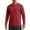 12# Red, variant on Mens UV Sun Protection Shirts Outdoor Long Sleeve Rash Guard for Fishing Hiking Swimming Running White M