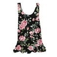 thumbnail image 2 of Rciityk Womens Tank Tops Dressy Casual Sleeveless Tunic Shirts Summer Tops Crew Neck Floral Print Loose Fits Blouses, 2 of 5