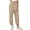 Khaki, variant on Asklazy Womens Loose Wide Leg Pants Casual Elastic Waisted Casual Pants with Pockets
