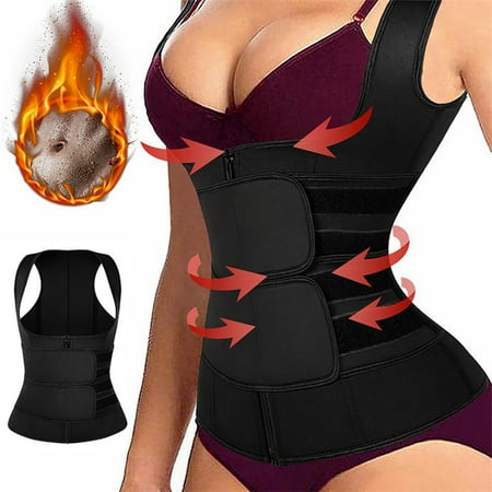 

Waist Trainer Vest for Women Latex Workout Waist Cincher for Lower Belly Fat