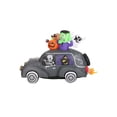 thumbnail image 2 of 4FT Spooky Hearse Inflatable Decoration, 2 of 13