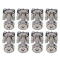 thumbnail image 3 of Computer Racks And Cabinets, 50 Sets Cage M5 Nut M5x20 Screw Kit Nickel Plated Iron Metric Square Hole Rack Mount Cabinets,Cage For Universal Fit Marine Yacht RV, 3 of 8