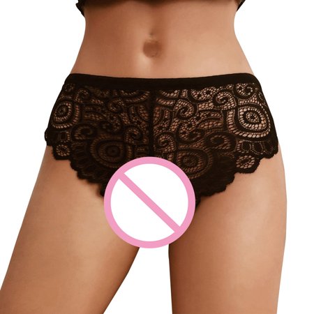 

Women S Seamless Briefs Lace Black Xl Panties 3 Pack