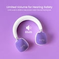 thumbnail image 2 of Puro Sound Labs PuroQuiet Plus Volumen limitado Auriculares supraaurales Bluetooth con cancelación activa de ruido – Auriculares livianos para niños con micrófono incorporado – Sonido más seguro Calid, 2 of 5