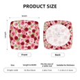 thumbnail image 6 of Uemuo Rose Flowers Pattern Waterproof Square Couch Cushion Covers, Magic Sofa Covers Washable, Stretch Sofa Seat Cushion Slipcovers, 6 of 9