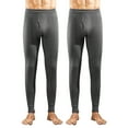 thumbnail image 2 of lmcalzta 2 Pack Thermal Long John for Men Thermal Underwear Long Underwear Mens Leggings Thermal Pants(M-4XL), 2 of 3