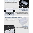 thumbnail image 6 of Portable Compact Electric Ice Maker, Countertop Ice Making Machine w/Easy Operated Panel, Quiet Running & Energy Efficient, 6 of 8