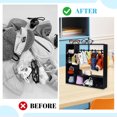 thumbnail image 2 of stanreset 10 Hangers Included Portable Doll Clothes Closet For Easy Organization Large Capacity Doll Clothes black, 2 of 6
