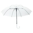 thumbnail image 1 of Zmoon Parapluie Blanc à 8 Nervures avec Long Manche, 1 of 5