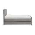 thumbnail image 4 of TOV Furniture Lit Gigogne en Velours Gris Angela Taille Simple, 4 of 7