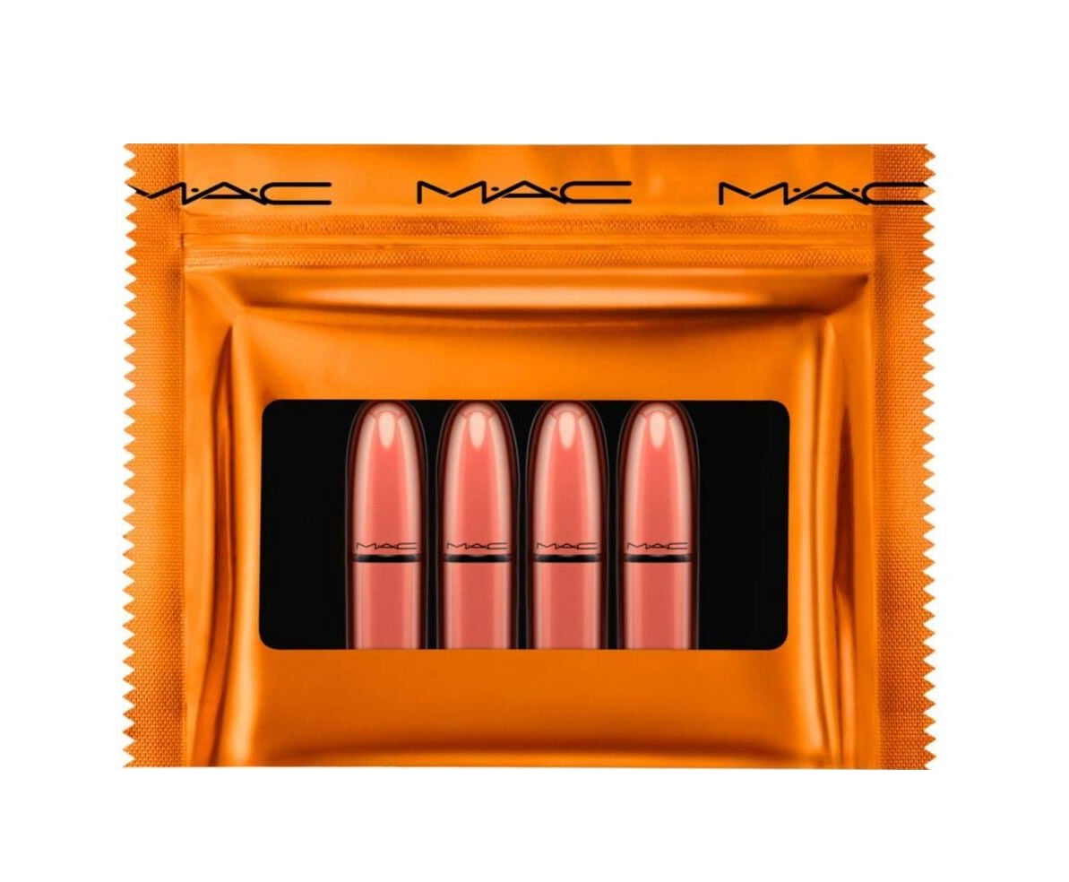MAC Lustrelite Mini Lipstick Trio Set, Gloss Lipgloss, Neutral
