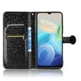 thumbnail image 2 of For Vivo T1 5G/Y75 5G/Y55 5G Foreign Version Polka Dot Pattern Flip Leather Case Black, 2 of 5