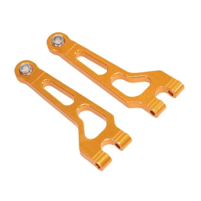 1Pair 1:20 Reemplazo para 20208 C8811 Accesorios de bricolaje brazos de suspensión delantero oro