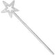 thumbnail image 2 of Variedad de Estrella, 33 Cm de Largo, Diseño Plateado Brillante, Perfecto Luminoso, Material No Tóxico, Ideal para Dispersión, Juegos de Cuentos de Hadas, Accesorios de Fiesta, para Mujeres y Hombres, 2 of 7