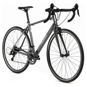 Triban RC120, Aluminum, Road Bike, Rim Brakes, 700c, 16 Speed, Unisex, Extra Large, Gray